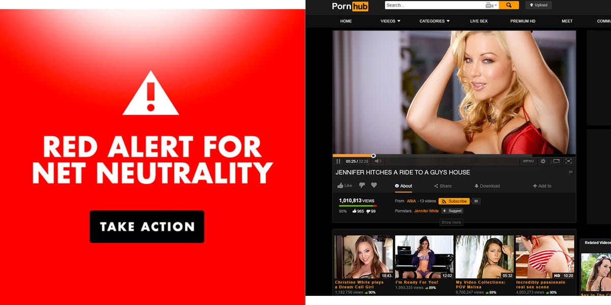 Why Pornhub And Reddit Are Blocking Their Sites With Net Neutrality Red Alerts