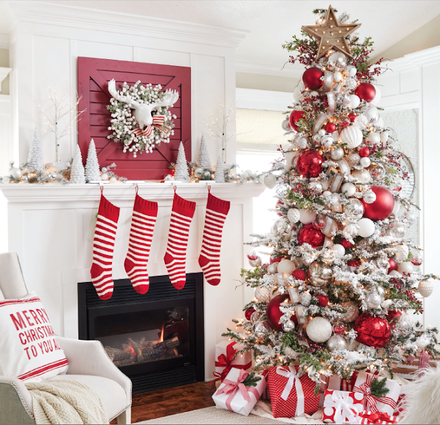 25 Christmas Tree Ribbon Ideas How To Add Ribbon To Your Tree   Red And White Christmas Tree Ribbon Ideas 1635651332 