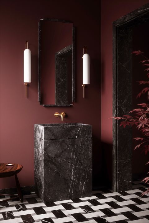 38 Beautiful Bathroom Ideas To Inspire, Black 038 White Tile Designs Bathrooms