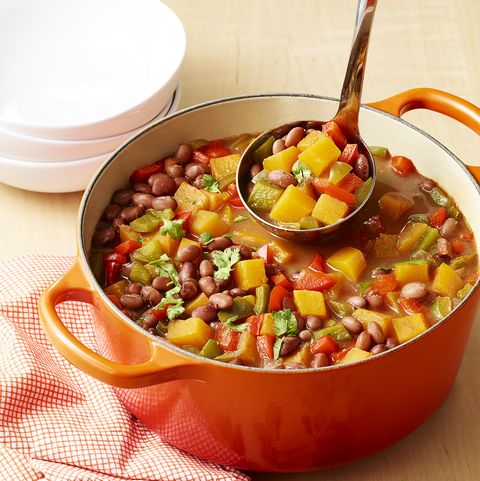 Red Bean and Calabaza Stew