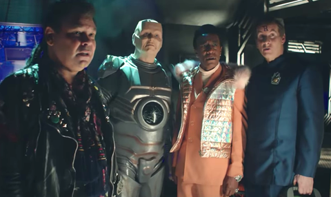 Red Dwarf The Promised Land trailer turns Lister into a god