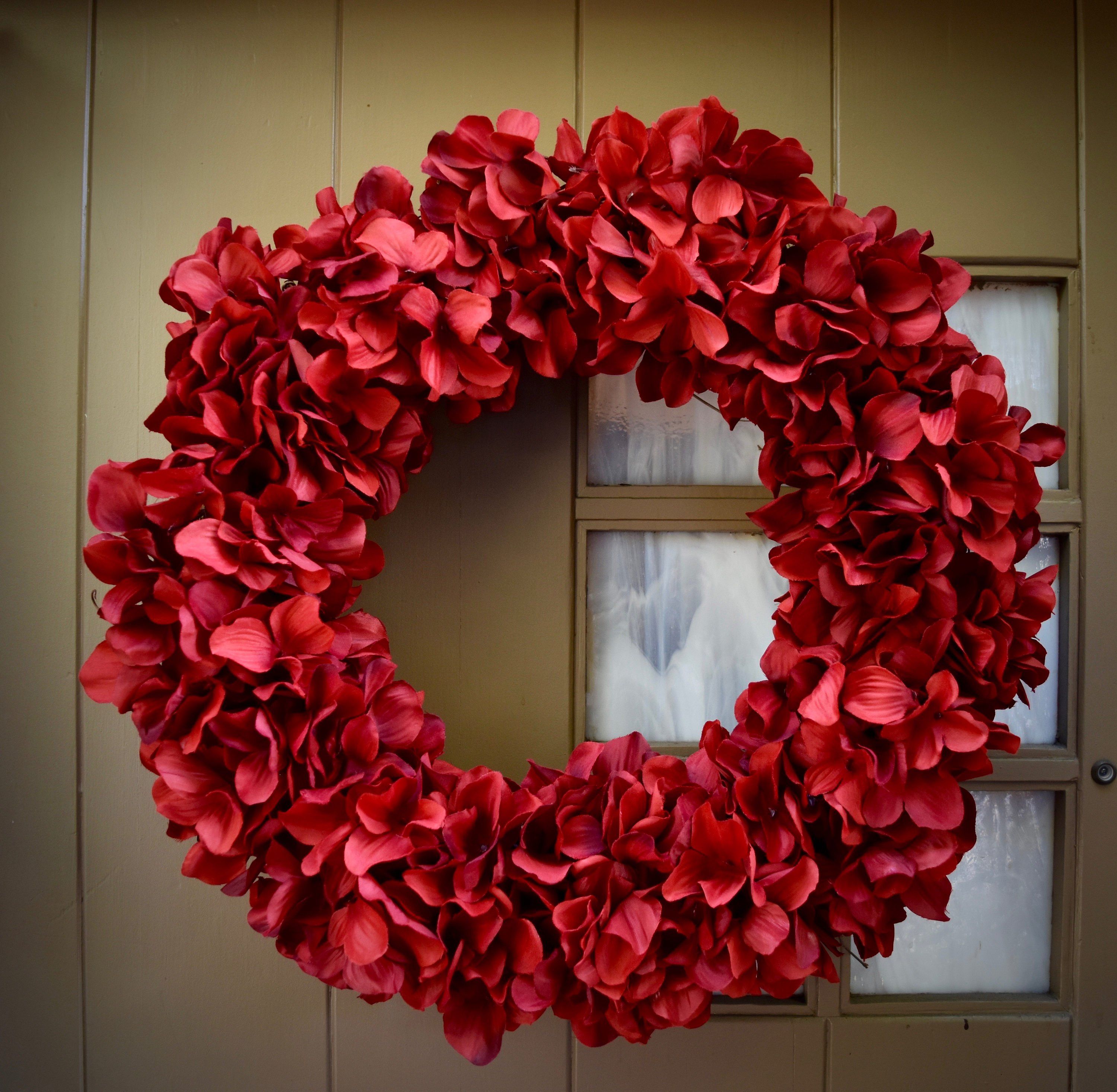 30 DIY Valentines Day Wreaths Homemade Door Decorations For