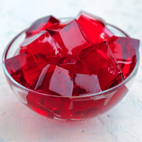 Red Jelly Cubes