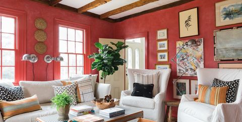 Best Red Paint Colors Gorgeous Rooms With Red Paint
