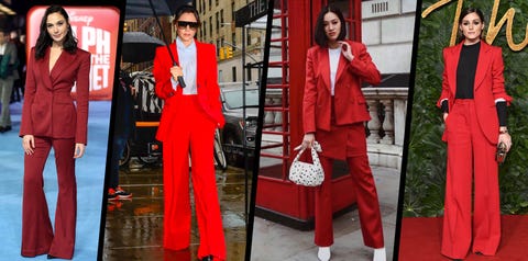Red suits Red suits