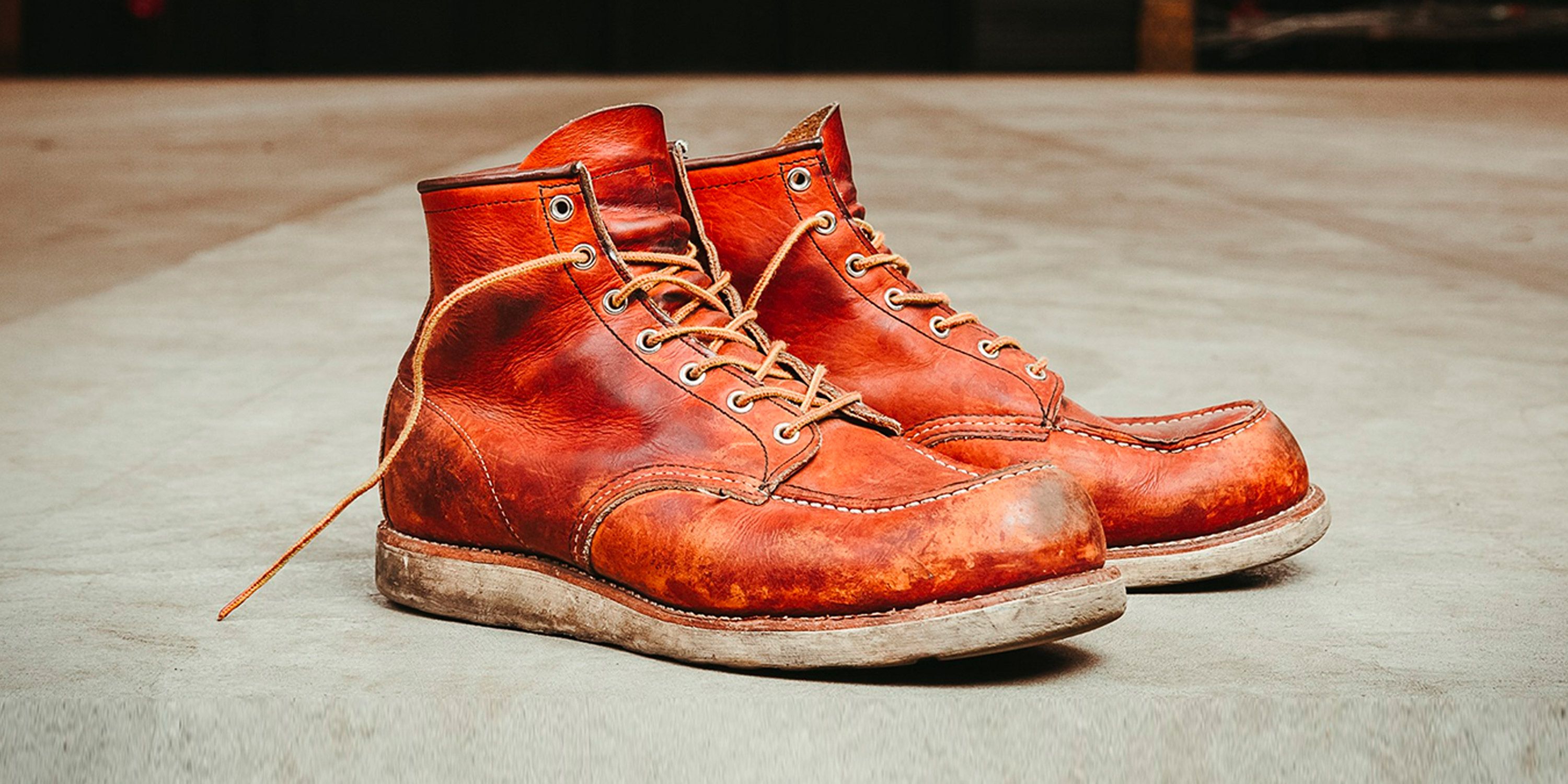 red wings boots used