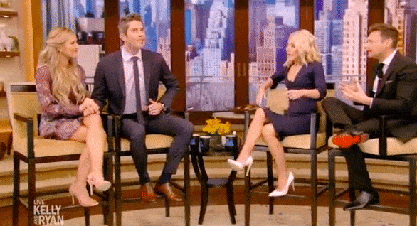 Kelly Ripa Celebrity Cartoon Porn - Kelly Ripa Interviews Arie - Bachelor Arie Interview With ...