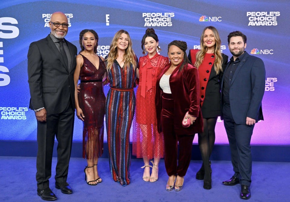 This has been the emotional reunion of ‘Grey’s Anatomy’ at the People Choice Awards