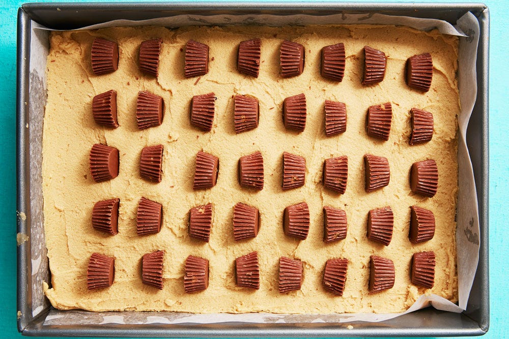 Reese's Stuffed Blondies