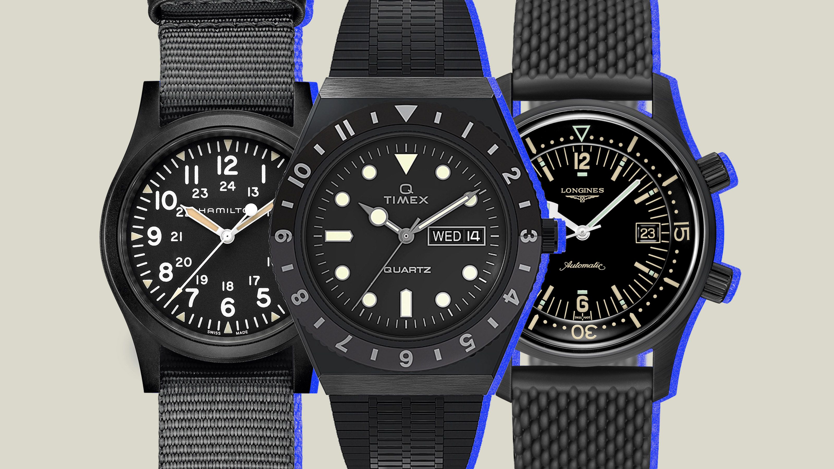 The Best All-Black Watches