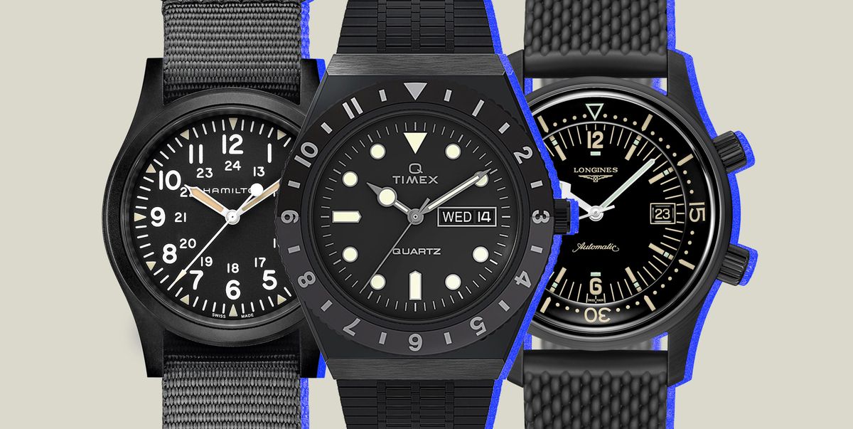 The Best All-Black Watches