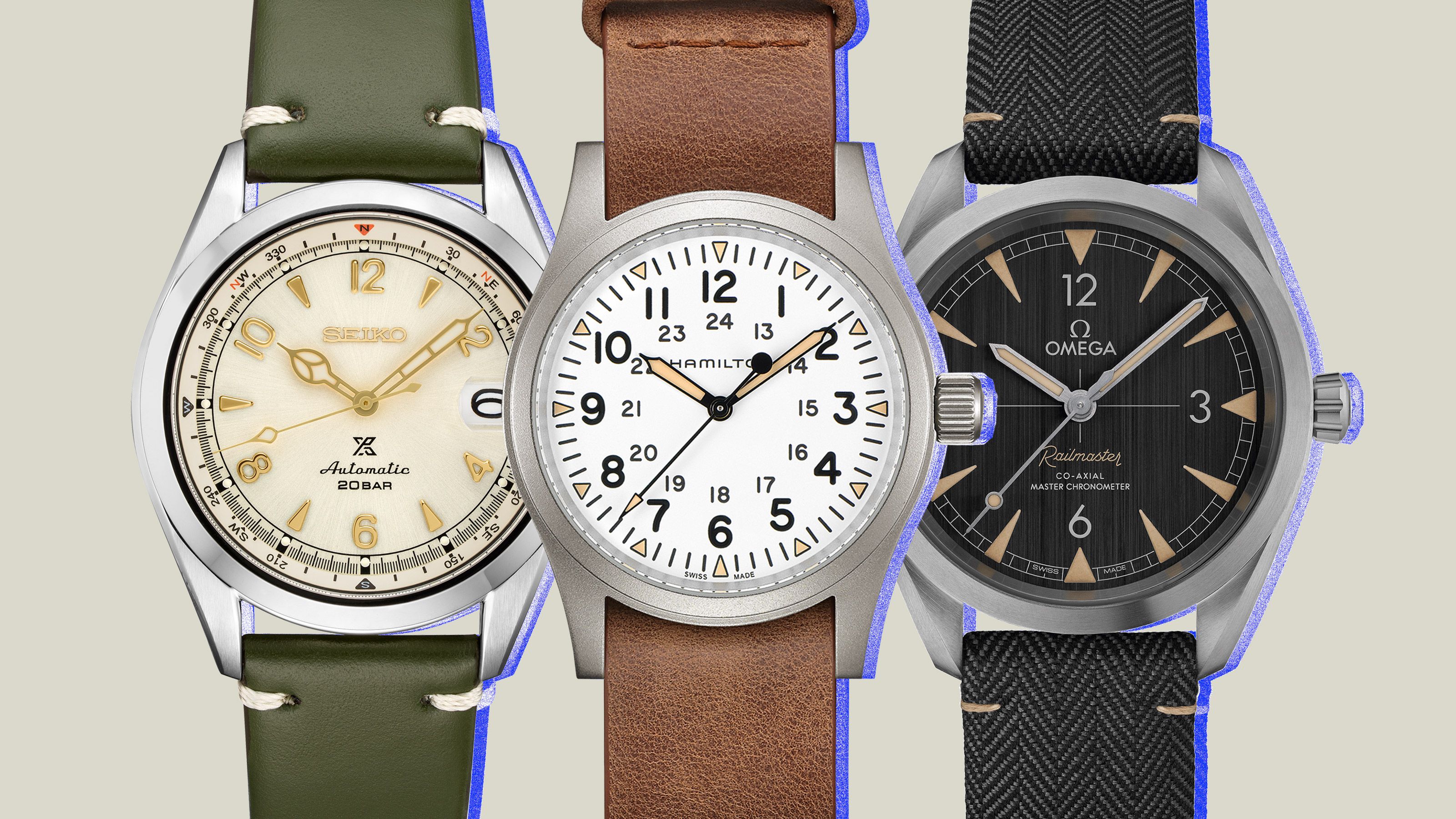 Luxury Men Fashion Casual Gift Watches Men's Quartz Clock Man Leather Strap  Army Military Sports Wrist Watch