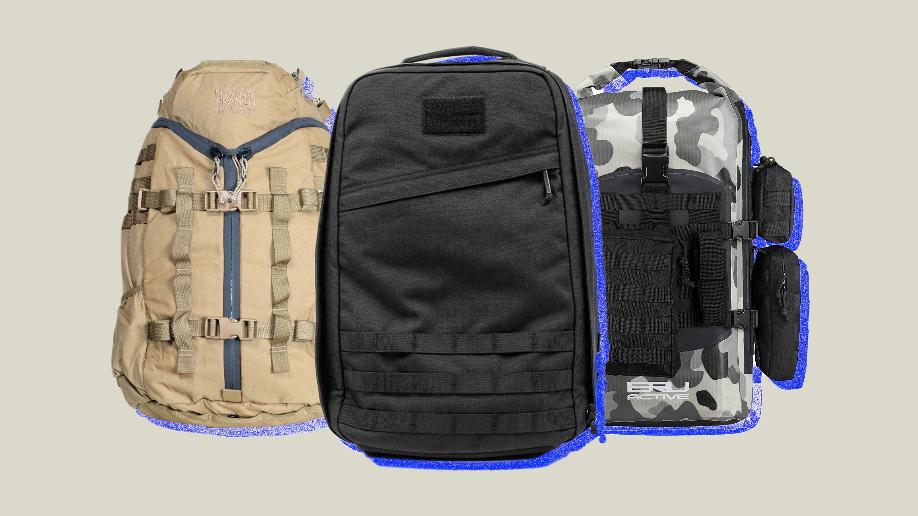 Outdoor Travel Camping Hiking Backpacks Luggage Rucksack Military Day Packs Bag 