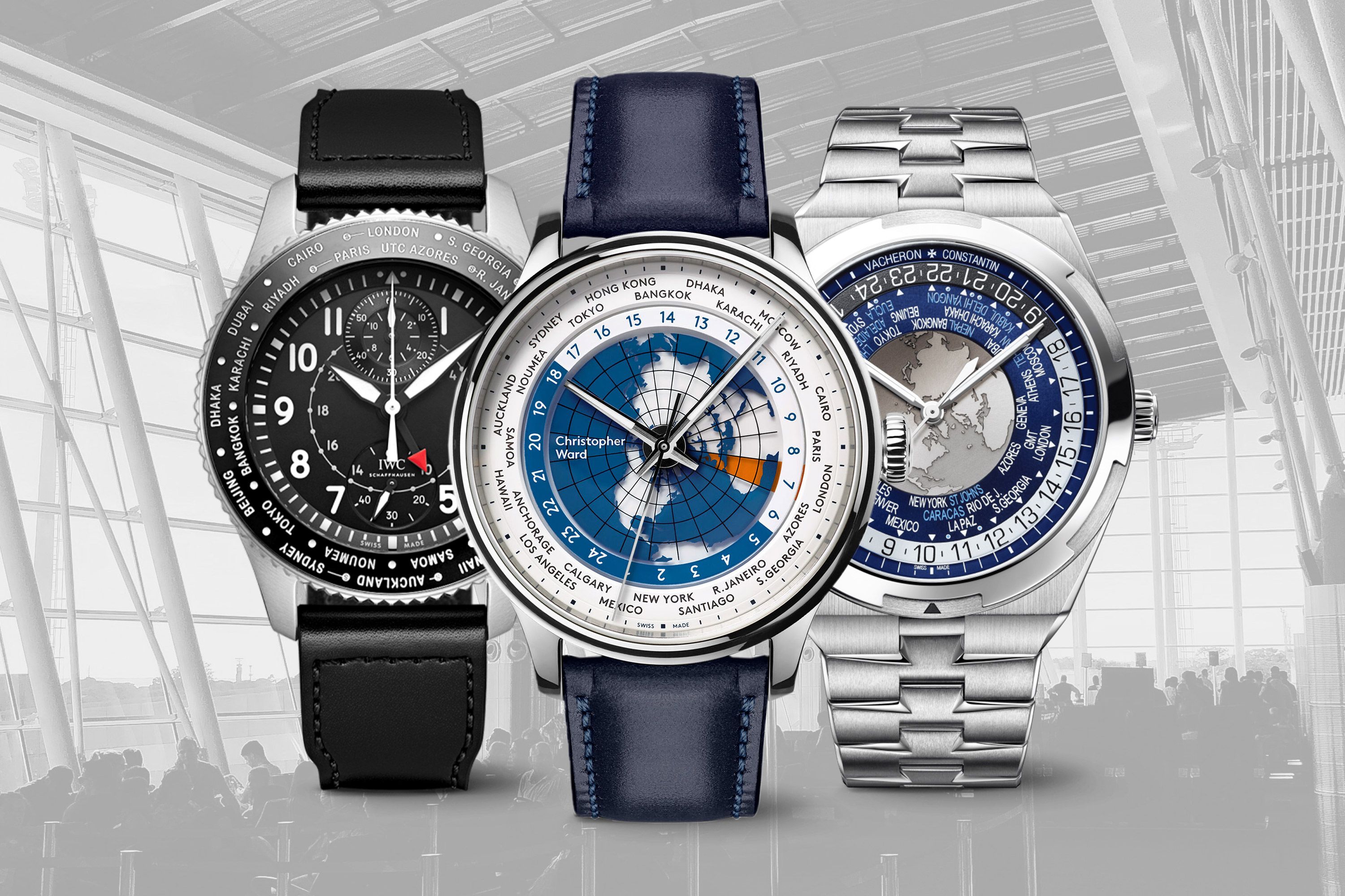 Travel In Style With These Seven Incredible World Time Watches