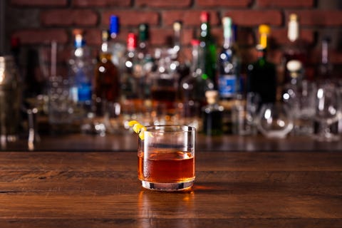 Refreshing Whiskey Sazerac Cocktail