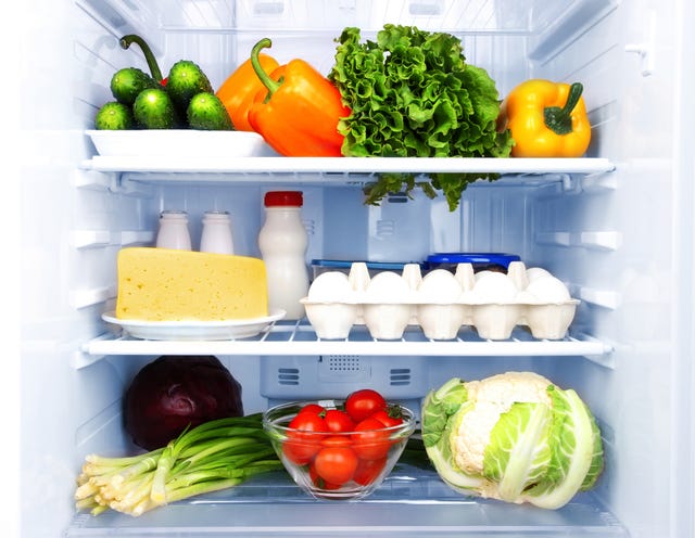 Food sweating in refrigerator