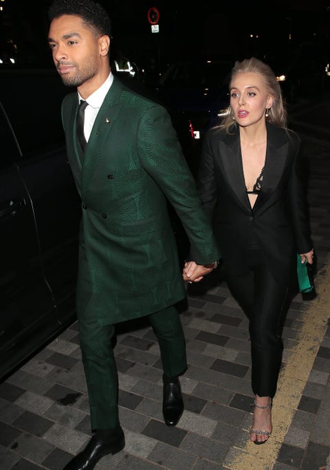 rege jean page y su novia rege jean page y su novia