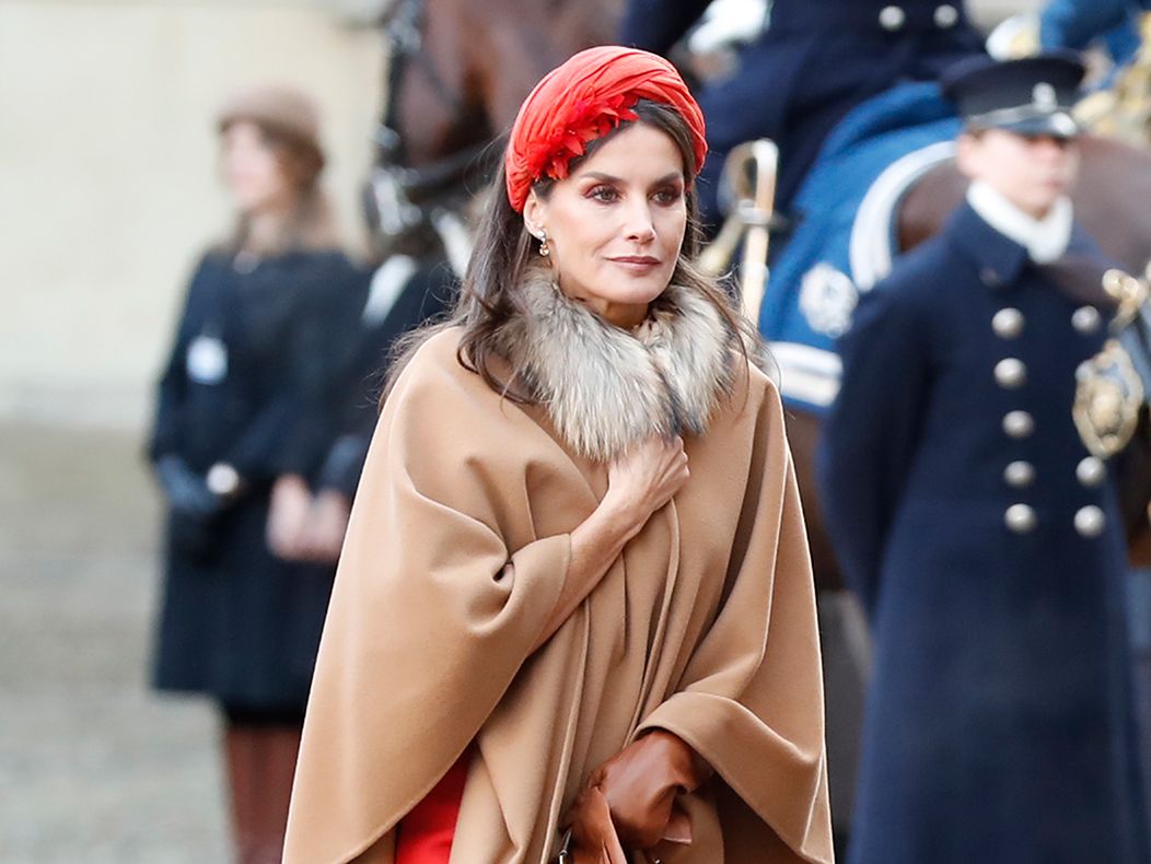 La reina Letizia: turbante de Cherubina en