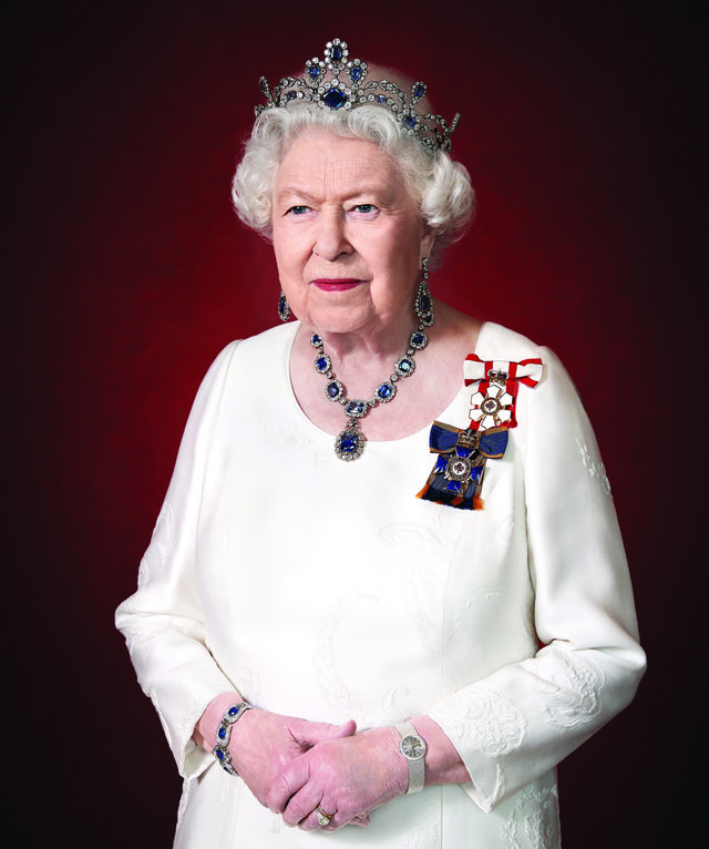 queen elizabeth canadian portrait
