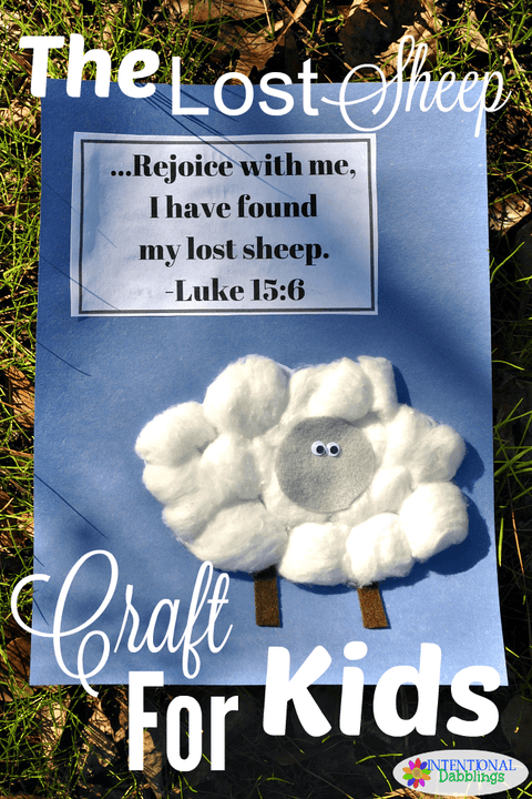religious easter crafts lost sheep