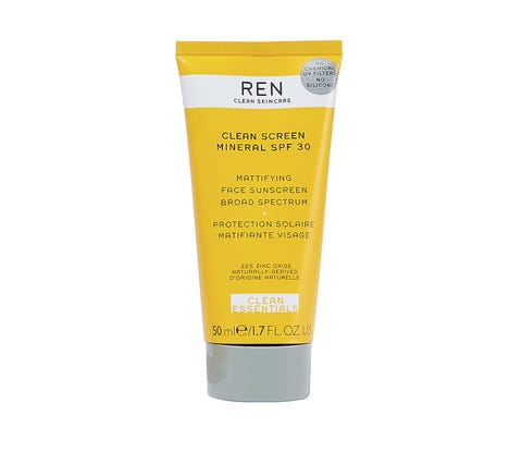 Sustainable travel - REN mineral sunscreen