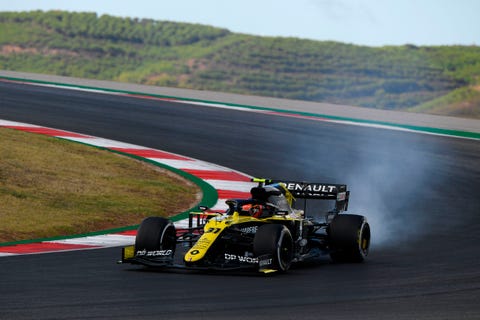 Esteban ocon con problemas de fiabilidad