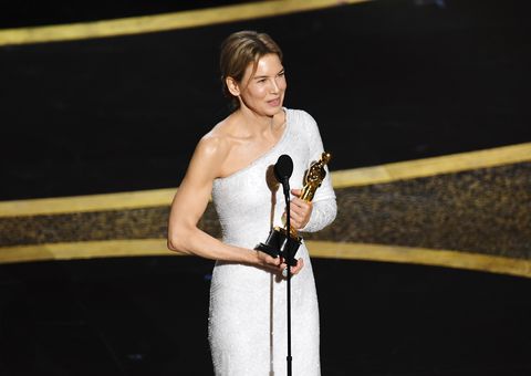 Renée Zellweger wint de Oscar voor Beste Actrice bij de Academy Awards 2020