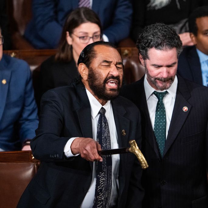 These 10 House Democrats Voted With the Republicans to Censure Rep. Al Green for Interrupting Trump