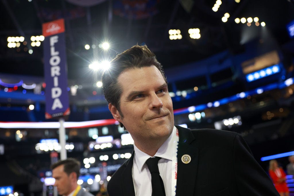 Republicans Are Worried Trump Is Wasting Political Capital On Matt Gaetz