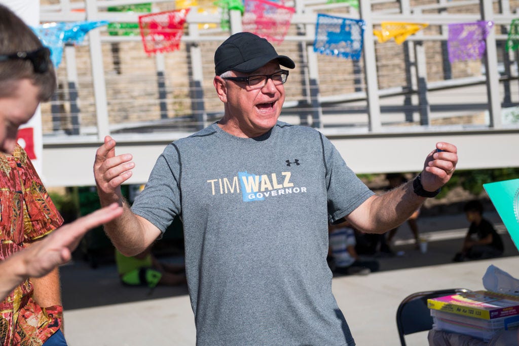 A Deep Reading of Tim Walz's Dad Rock Obsession