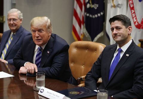 President Trump Meets With Republican Congressional Leadership