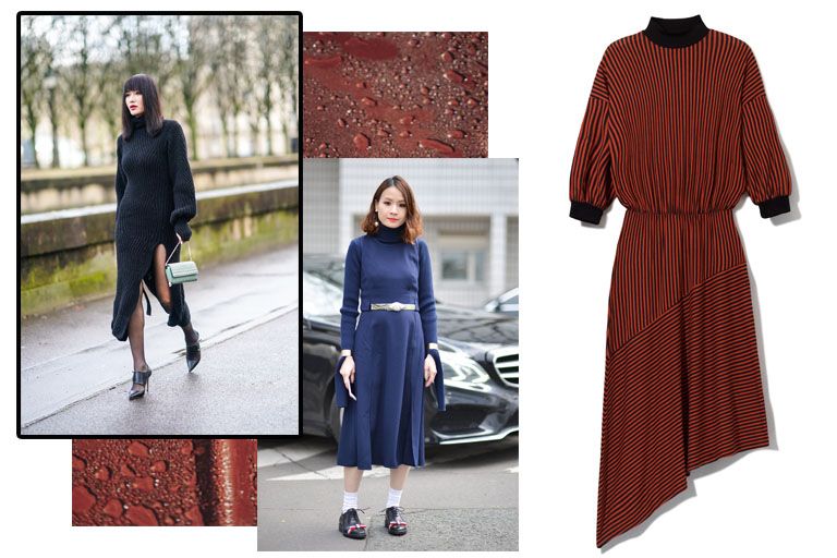 reserved knitted dress