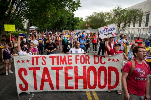 activists rally for dc statehood