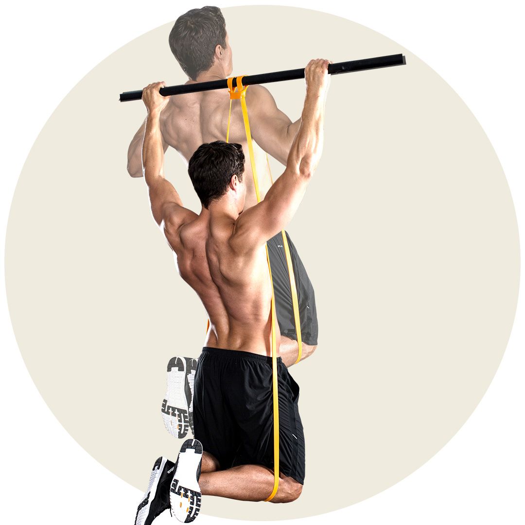 WORKOUTZ ASSISTED PULL UP BAND POWER STRENGTH RESISTANCE LOOP 1.125" 
