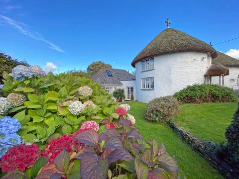 thatched cottage cornwall veryan near beaches for sale