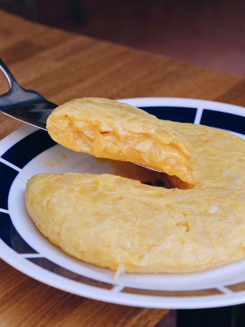 Spanish omelette from La Lorenza Lorenza's potato omelette