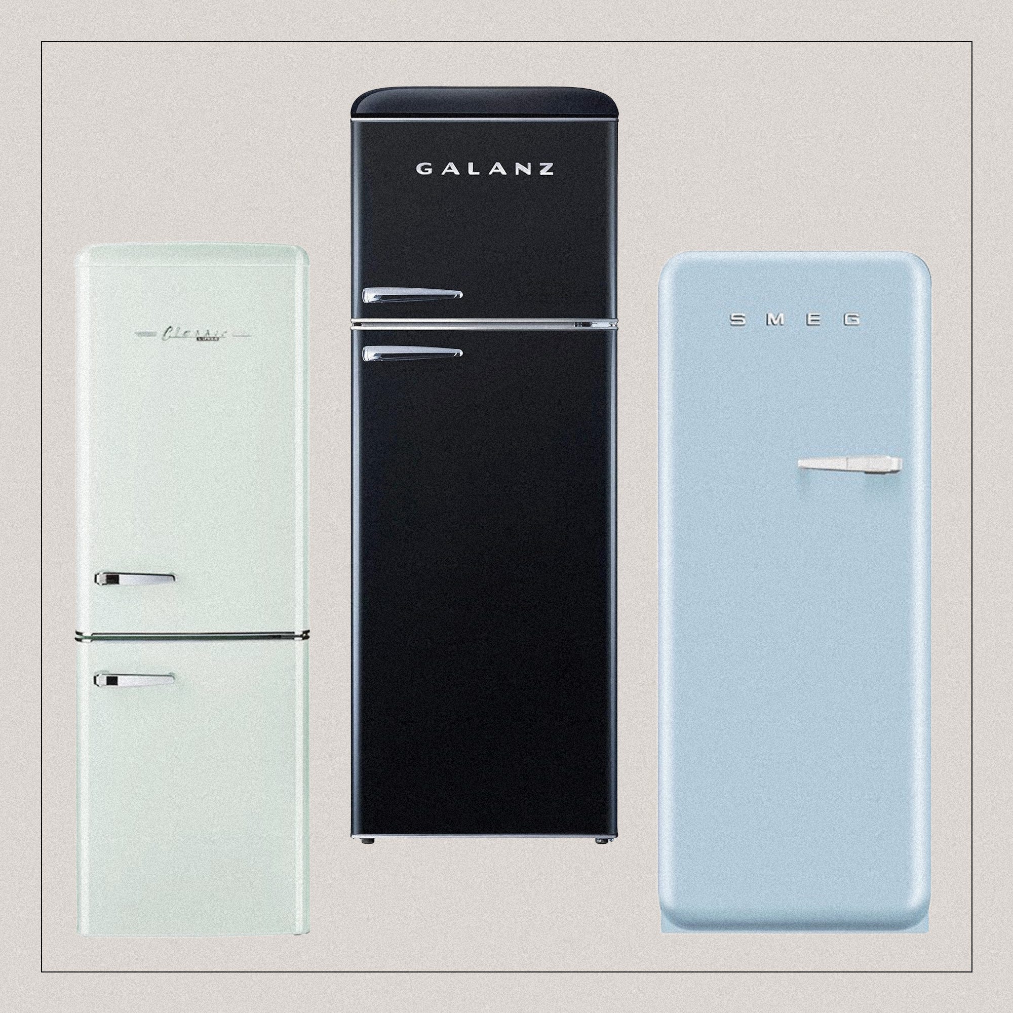 12 Retro Refrigerators That Capture the Best Design Elements of a Midcentury Kitchen