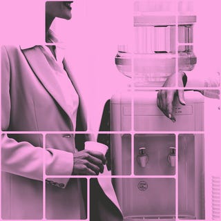 return to office water cooler