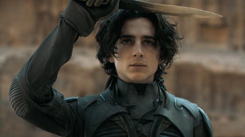 Warner Bros. Pictures and Legendary Photographs Release of Timothée Chalamet and Warner Bros. Pictures as Paul Atreides in Action Adventure