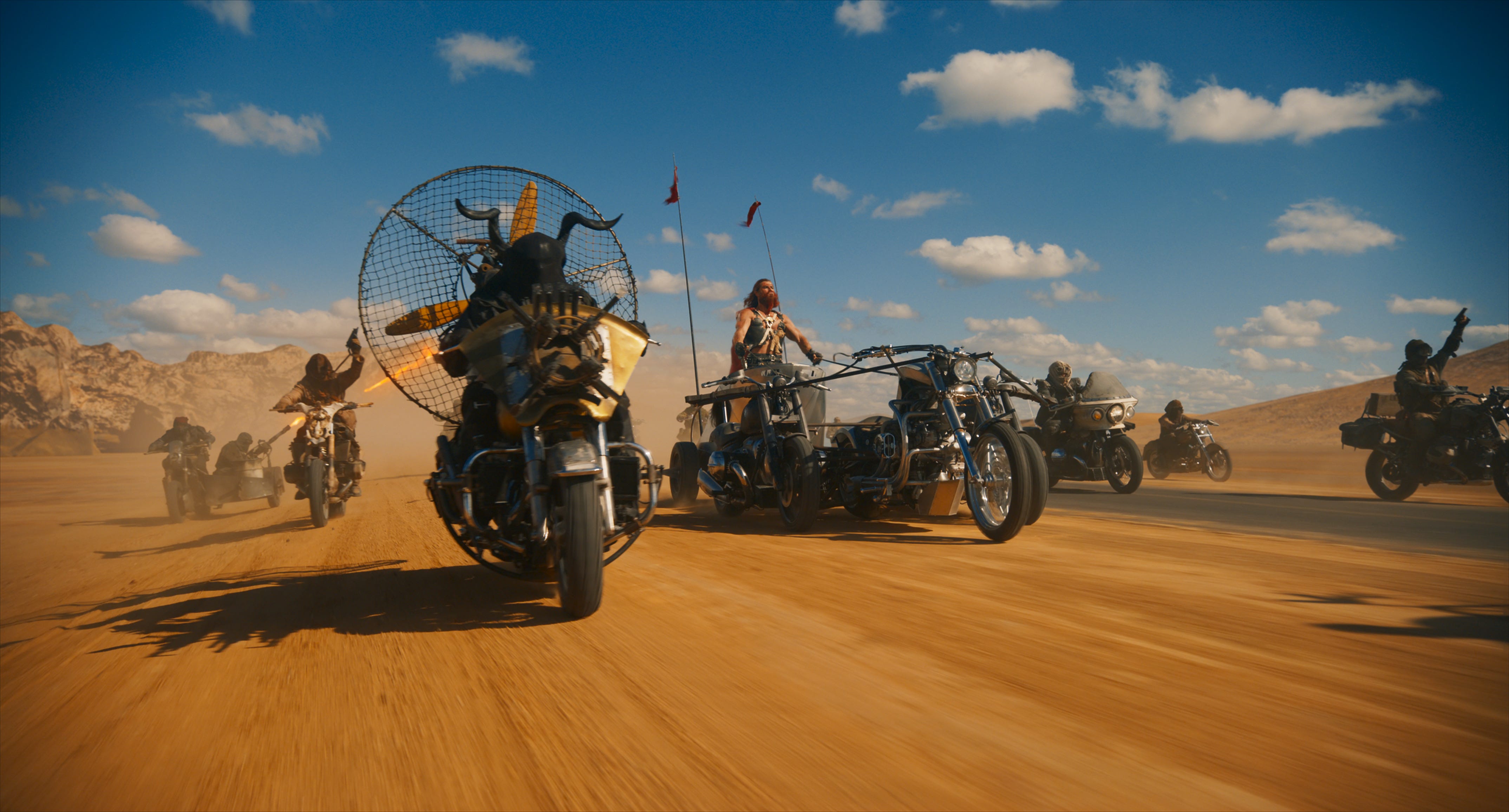 Motorcycles Star in Latest Trailer for Furiosa: A Mad Max Saga