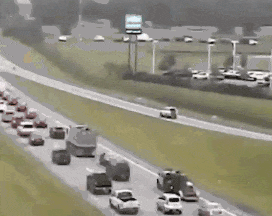 This Driver Does an Entire Commute Driving Backwards And It's Mesmerizing