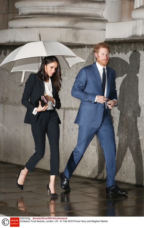 Meghan Markle and Prince Harry attend an awards ceremony in London