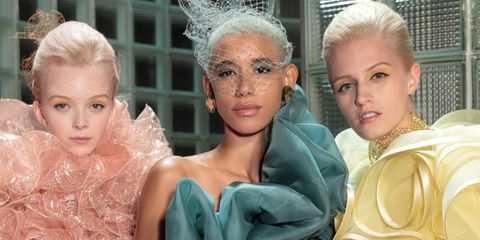 Rainbow Pastel Hair Is The Unexpected Fashion Week Trend That’s So Extra