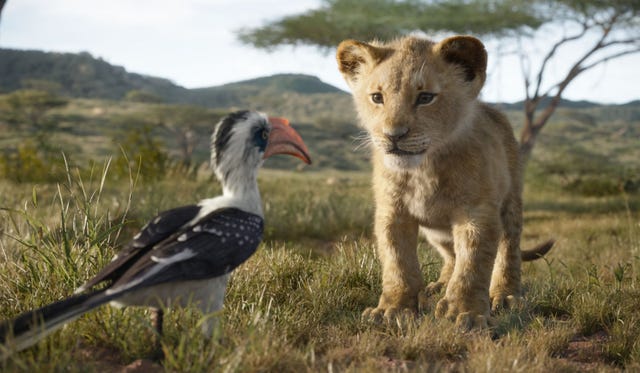 El rey león': Solo hay un plano real en la película, y es este