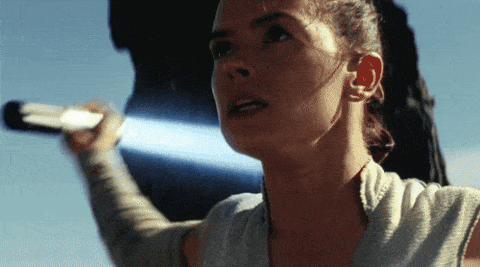 aguja Discriminar Destrucción Star Wars: el ascenso de Skywalker' y el sable láser de Rey