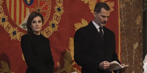 Los Reyes presiden misa por el 25 aniversario de la muerte de don Juan de Borbón Los Reyes presiden misa por el 25 aniversario de la muerte de don Juan de Borbón
