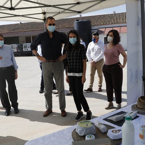 Los Reyes en explotación agroganadera en la localidad de Vega de San Martín