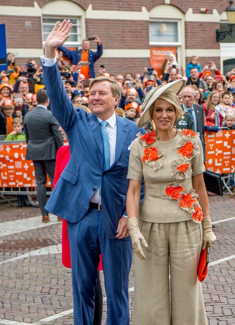 Los reyes de Holanda celebran el Día del Rey
