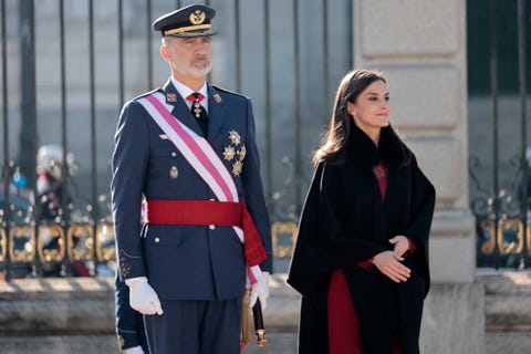los reyes presiden la pascua militar