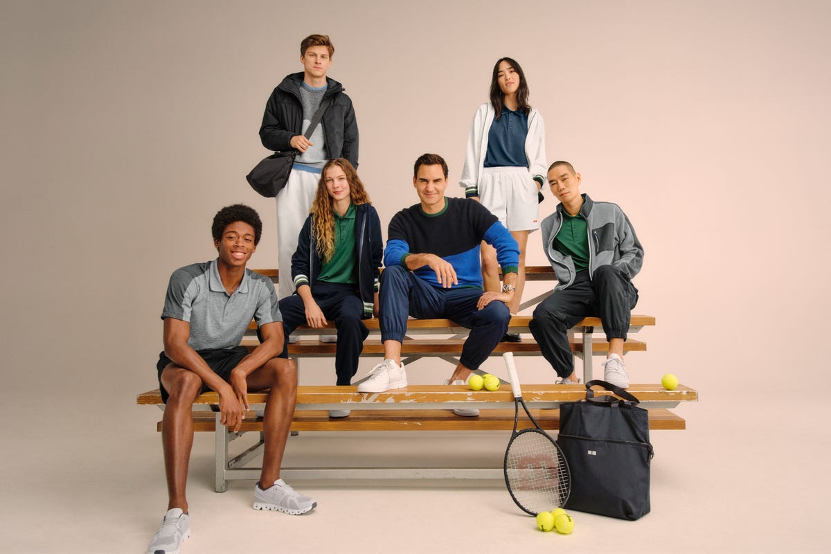 Uniqlo's Roger Federer x JW Anderson Capsule Collection Explores 